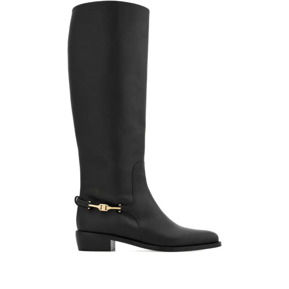 F Buckle Therma Knee Riding Boots Women